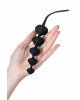 Набір анальних намистин Satisfyer Beads Black, силікон, макс. діаметр 3,3 см та 3,5 см Набір анальних намистин Satisfyer Beads Black, силікон, макс. діаметр 3,3 см та 3,5 см