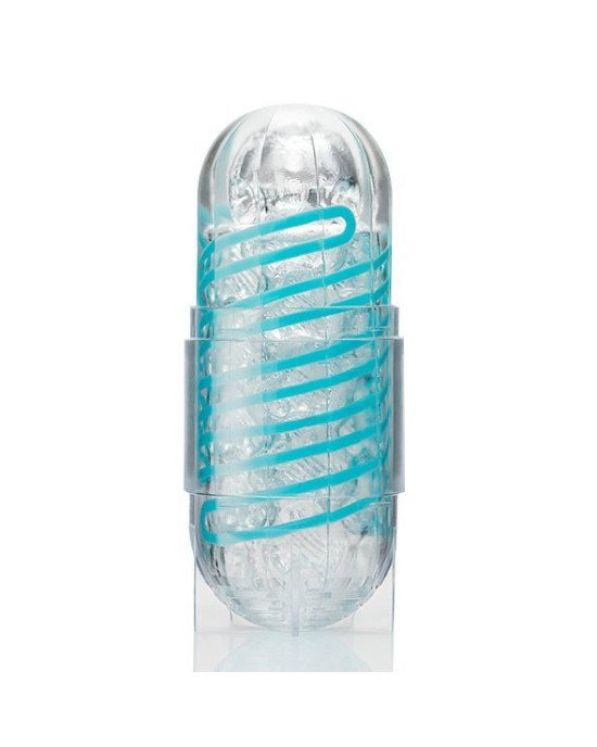 Мастурбатор Tenga Spinner 01 Tetra з пружною стимулювальною спіраллю всередині, ніжна спіраль