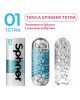 Мастурбатор Tenga Spinner 01 Tetra з пружною стимулювальною спіраллю всередині, ніжна спіраль