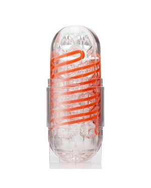 Мастурбатор Tenga Spinner 02 Hexa з пружною стимулювальною спіраллю всередині, стандартна спіраль