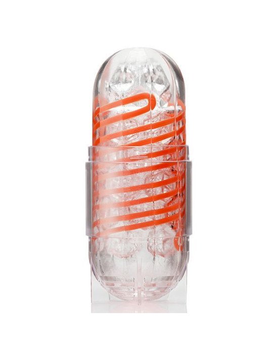Мастурбатор Tenga Spinner 02 Hexa з пружною стимулювальною спіраллю всередині, стандартна спіраль
