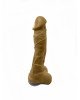 Крафтове мило-член із присоскою Чистый Кайф Brown size XL, натуральне Крафтове мило-член із присоскою Чистый Кайф Brown size XL, натуральне