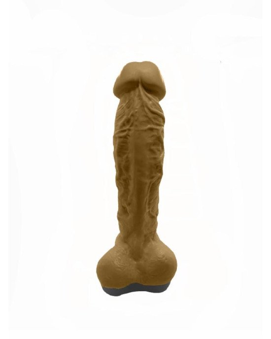 Крафтове мило-член із присоскою Чистый Кайф Brown size XL, натуральне Крафтове мило-член із присоскою Чистый Кайф Brown size XL, натуральне