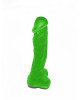 Крафтове мило-член із присоскою Чистый Кайф Green size XL, натуральне Крафтове мило-член із присоскою Чистый Кайф Green size XL, натуральне