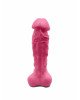 Крафтове мило-член із присоскою Чистий Кайф Pink size XL, натуральне Крафтове мило-член із присоскою Чистий Кайф Pink size XL, натуральне