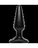 Анальна пробка Doc Johnson Smooth Classic Medium - Black, макс. діаметр 3,8 см Анальна пробка Doc Johnson Smooth Classic Medium - Black, макс. діаметр 3,8 см