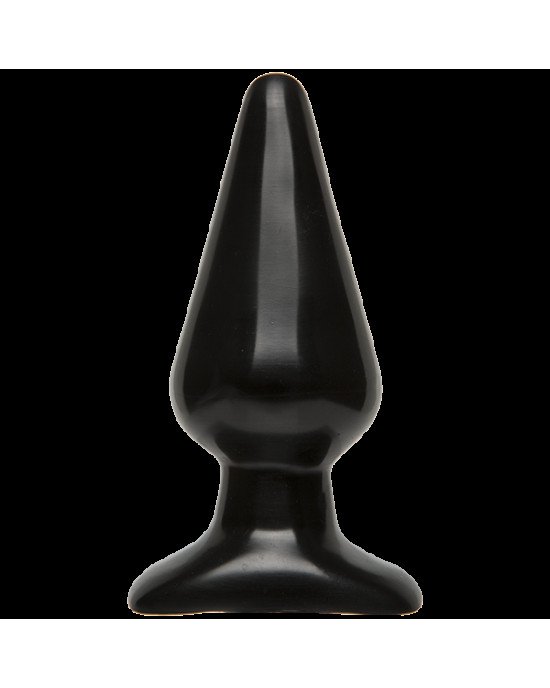 Анальна пробка Doc Johnson Smooth Classic Large - Black, макс. діаметр 5,7 см Анальна пробка Doc Johnson Smooth Classic Large - Black, макс. діаметр 5,7 см