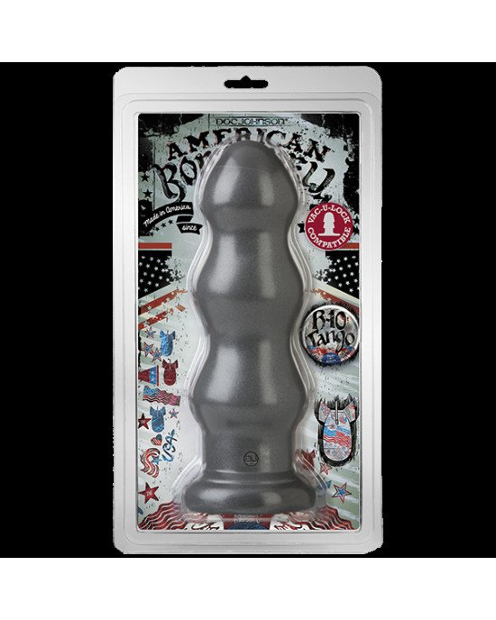 Анальна втулка для фістінга Doc Johnson American Bombshell - B-10 Tango - Gun Metal, діаметр 8,1см Анальна втулка для фістінга Doc Johnson American Bombshell - B-10 Tango - Gun Metal, діаметр 8,1см