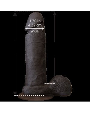 Фалоімітатор Doc Johnson The Realistic Cock 6 inch Black - ULTRASKYN, Vac-U-Lock, діаметр 4,3 см Фалоімітатор Doc Johnson The Realistic Cock 6 inch Black - ULTRASKYN, Vac-U-Lock, діаметр 4,3 см