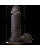 Фалоімітатор Doc Johnson The Realistic Cock 6 inch Black - ULTRASKYN, Vac-U-Lock, діаметр 4,3 см Фалоімітатор Doc Johnson The Realistic Cock 6 inch Black - ULTRASKYN, Vac-U-Lock, діаметр 4,3 см