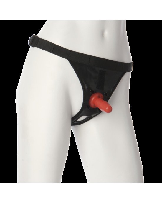 Трусики для страпону Doc Johnson Ultra Harness with Plug з кріпленням Vac-U-Lock, унісекс Трусики для страпону Doc Johnson Ultra Harness with Plug з кріпленням Vac-U-Lock, унісекс