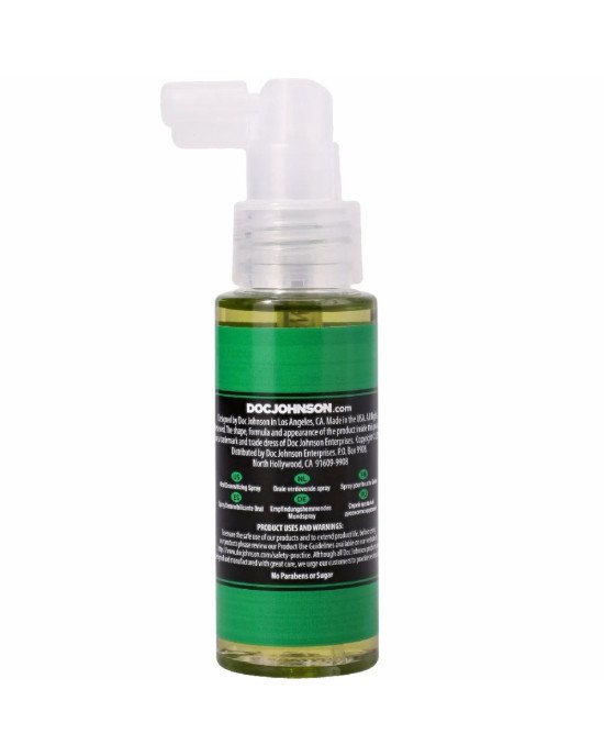 Спрей для мінету Doc Johnson GoodHead DeepThroat Spray - Mystical Mint 59 мл для глибокого мінету