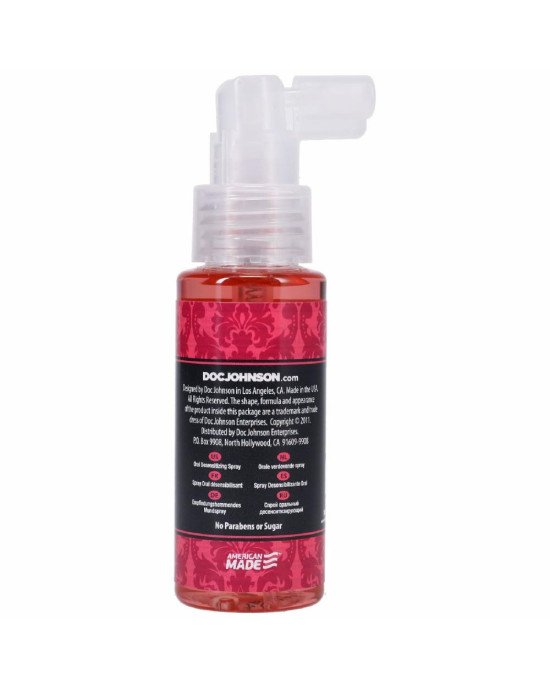 Розпродаж! Спрей для мінету Doc Johnson GoodHead DeepThroat Spray - Strawberry 59мл (термін 09.25) Розпродаж! Спрей для мінету Doc Johnson GoodHead DeepThroat Spray - Strawberry 59мл (термін 09.25)