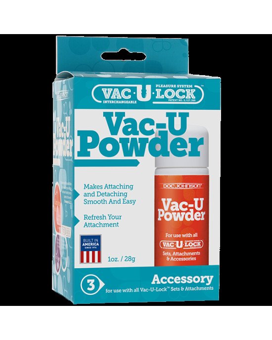 Пудра для кріплення Vac-U-Lock Doc Johnson Vac-U Powder Пудра для кріплення Vac-U-Lock Doc Johnson Vac-U Powder