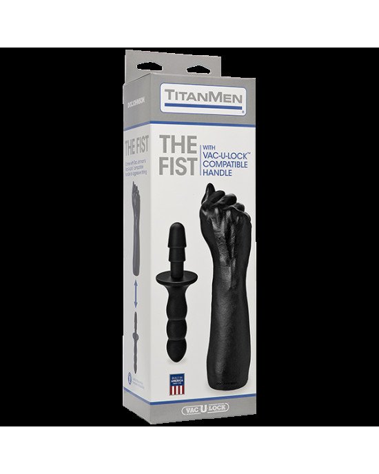 Кулак для фістинга Doc Johnson Titanmen The Fist with Vac-U-Lock Compatible Handle, діаметр 7,6 см Кулак для фістинга Doc Johnson Titanmen The Fist with Vac-U-Lock Compatible Handle, діаметр 7,6 см