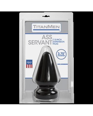 Пробка для фістингу Doc Johnson Titanmen Tools - Butt Plug 3.75 Inch Ass Servant, діаметр 9,4см Пробка для фістингу Doc Johnson Titanmen Tools - Butt Plug 3.75 Inch Ass Servant, діаметр 9,4см