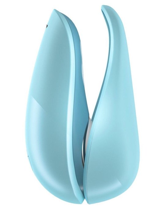 Вакуумний кліторальний стимулятор Womanizer Liberty Blue, магнітна кришка, 2 насадки Вакуумний кліторальний стимулятор Womanizer Liberty Blue, магнітна кришка, 2 насадки