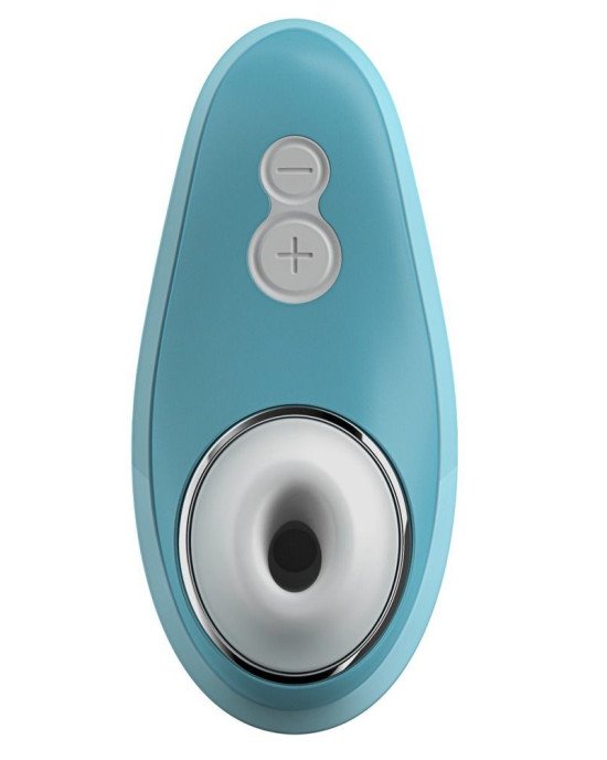 Вакуумний кліторальний стимулятор Womanizer Liberty Blue, магнітна кришка, 2 насадки Вакуумний кліторальний стимулятор Womanizer Liberty Blue, магнітна кришка, 2 насадки