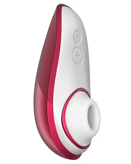Вакуумний кліторальний стимулятор Womanizer Liberty Red, магнітна кришка, 2 насадки Вакуумний кліторальний стимулятор Womanizer Liberty Red, магнітна кришка, 2 насадки