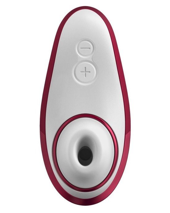 Вакуумний кліторальний стимулятор Womanizer Liberty Red, магнітна кришка, 2 насадки Вакуумний кліторальний стимулятор Womanizer Liberty Red, магнітна кришка, 2 насадки