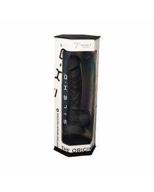 Фалоімітатор SilexD Johnny Black (MODEL 1 size 7in), двошаровий, силікон + Silexpan, діаметр 3,8см Фалоімітатор SilexD Johnny Black (MODEL 1 size 7in), двошаровий, силікон + Silexpan, діаметр 3,8см