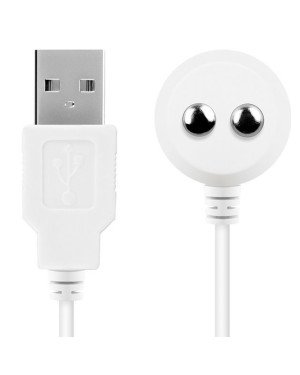 Зарядка (запасний кабель) для іграшок Satisfyer USB charging cable White