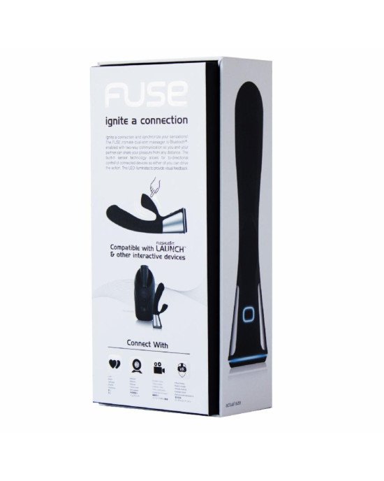 Інтерактивний вібратор-кролик Ohmibod Fuse for Kiiroo Black Інтерактивний вібратор-кролик Ohmibod Fuse for Kiiroo Black