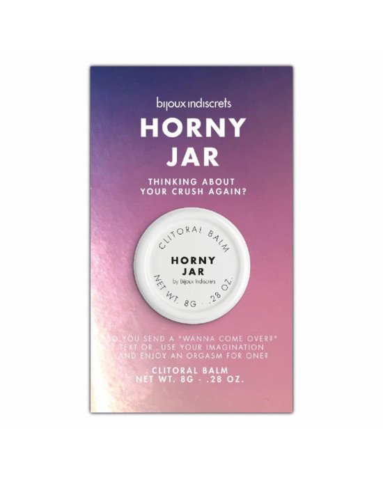 Бальзам для клітора Bijoux Indiscrets Horny Jar (Тремти від задоволення), розігрівальний Бальзам для клітора Bijoux Indiscrets Horny Jar (Тремти від задоволення), розігрівальний