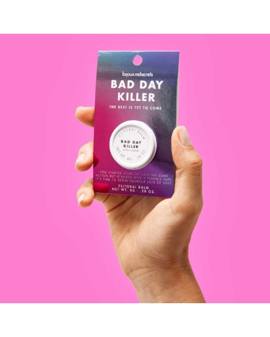 Бальзам для клітора Bijoux Indiscrets Bad Day Killer (Насолоджуйся кожним днем), розігрівальний Бальзам для клітора Bijoux Indiscrets Bad Day Killer (Насолоджуйся кожним днем), розігрівальний