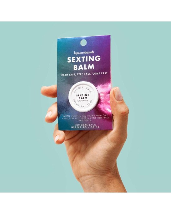 Бальзам для клітора Bijoux Indiscrets Sexting Balm (Пиши, грай та запалюй), розігрівальний Бальзам для клітора Bijoux Indiscrets Sexting Balm (Пиши, грай та запалюй), розігрівальний