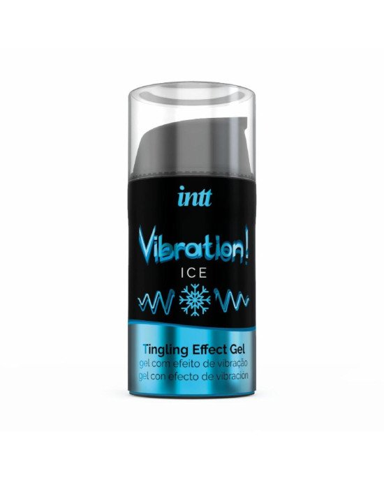 Рідкий вібратор Intt Vibration Ice (15 мл), густий гель, дуже незвичайний, діє до 30 хвилин Рідкий вібратор Intt Vibration Ice (15 мл), густий гель, дуже незвичайний, діє до 30 хвилин