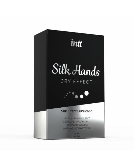 Ультрагуста силіконова змазка Intt Silk Hands (15 мл) з матовим ефектом, шовковистий ефект Ультрагуста силіконова змазка Intt Silk Hands (15 мл) з матовим ефектом, шовковистий ефект