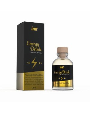 Масажний гель для інтимних зон Intt Energy Drink (30 мл) розігріваючий