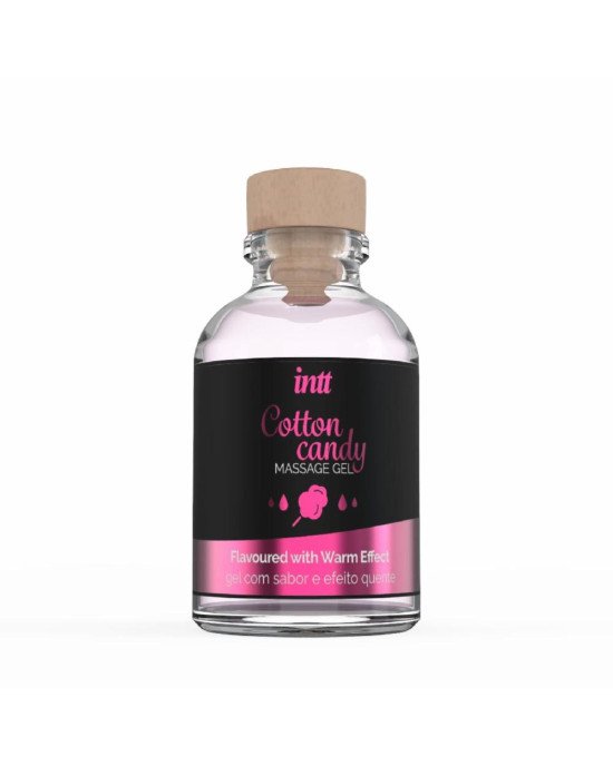 Масажний гель для інтимних зон Intt Cotton Candy (30 мл) розігріваючий Масажний гель для інтимних зон Intt Cotton Candy (30 мл) розігріваючий