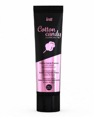 Лубрикант на водній основі Intt Cotton Candy (100 мл) смак солодка вата, густий та ковзний