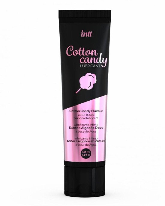 Лубрикант на водній основі Intt Cotton Candy (100 мл) смак солодка вата, густий та ковзний Лубрикант на водній основі Intt Cotton Candy (100 мл) смак солодка вата, густий та ковзний