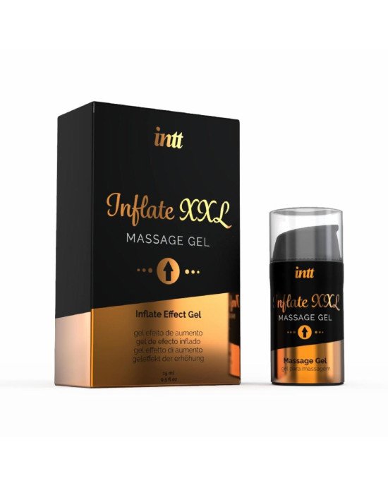 Гель для стимуляції члена Intt Inflate XXL (15 мл) зі смаком кориці, підсилює збудження Гель для стимуляції члена Intt Inflate XXL (15 мл) зі смаком кориці, підсилює збудження