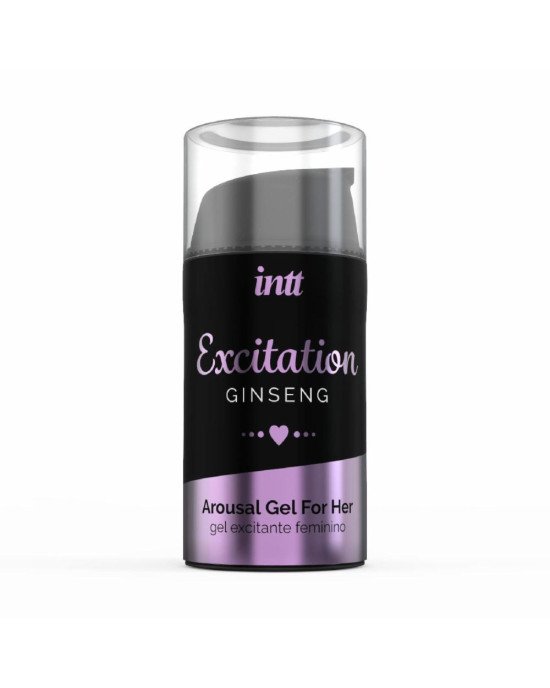 Збуджувальний гель Intt Excitation (15 мл) з екстрактом женьшеню, з ефектом вібрації Збуджувальний гель Intt Excitation (15 мл) з екстрактом женьшеню, з ефектом вібрації