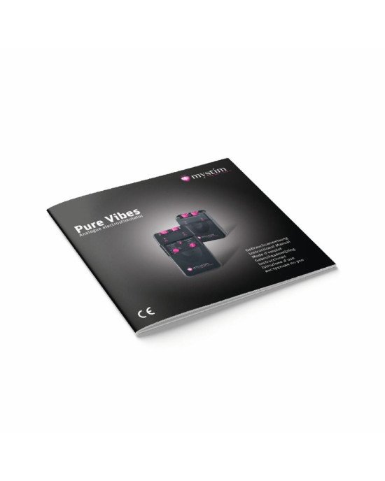 Електростимулятор Mystim Pure Vibes, 2 канали, 3 програми, механічні перемикачі Електростимулятор Mystim Pure Vibes, 2 канали, 3 програми, механічні перемикачі