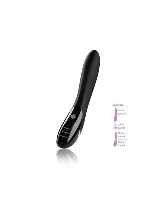 Вібратор з електростимуляцією Mystim Electric Eric eStim Black, міостимулятор Вібратор з електростимуляцією Mystim Electric Eric eStim Black, міостимулятор