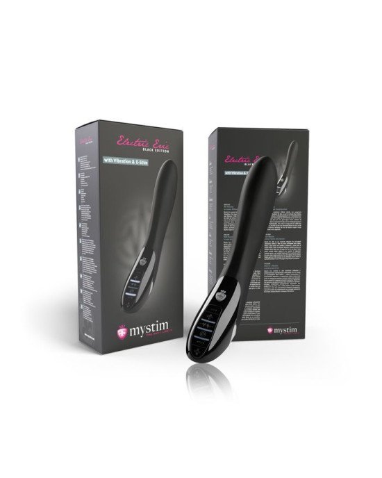 Вібратор з електростимуляцією Mystim Electric Eric eStim Black, міостимулятор Вібратор з електростимуляцією Mystim Electric Eric eStim Black, міостимулятор