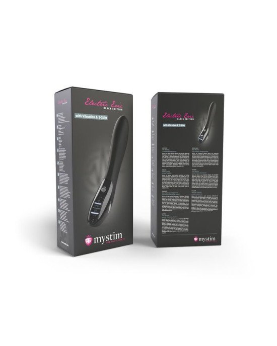 Вібратор з електростимуляцією Mystim Electric Eric eStim Black, міостимулятор Вібратор з електростимуляцією Mystim Electric Eric eStim Black, міостимулятор