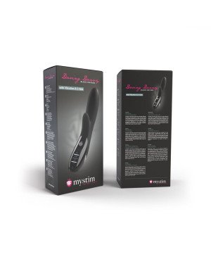 Вібратор-кролик з електростимуляцією Mystim Daring Danny eStim Black, міостимулятор Вібратор-кролик з електростимуляцією Mystim Daring Danny eStim Black, міостимулятор