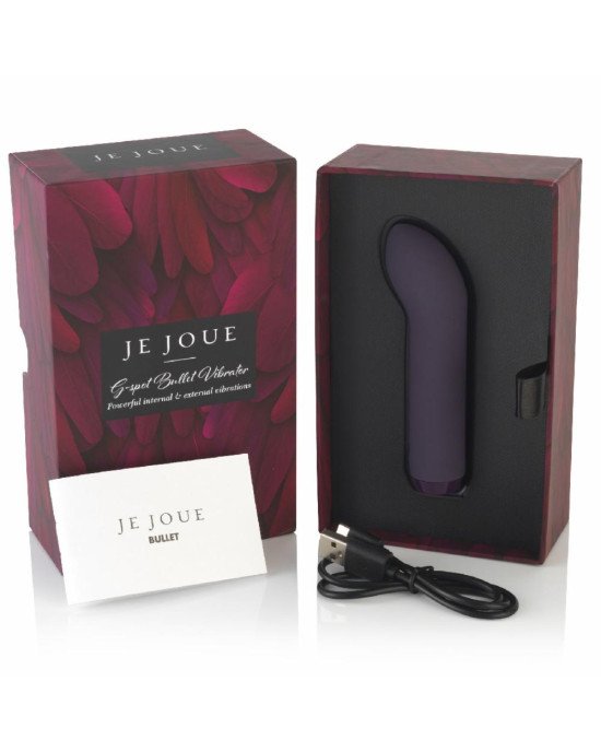 Преміум вібратор Je Joue - G-Spot Bullet Vibrator Purple з глибокою вібрацією Преміум вібратор Je Joue - G-Spot Bullet Vibrator Purple з глибокою вібрацією
