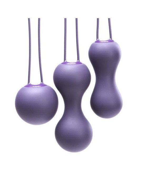 Набір вагінальних кульок Je Joue - Ami Purple, діаметр 3,8-3,3-2,7см, вага 54-71-100гр