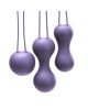 Набір вагінальних кульок Je Joue - Ami Purple, діаметр 3,8-3,3-2,7см, вага 54-71-100гр