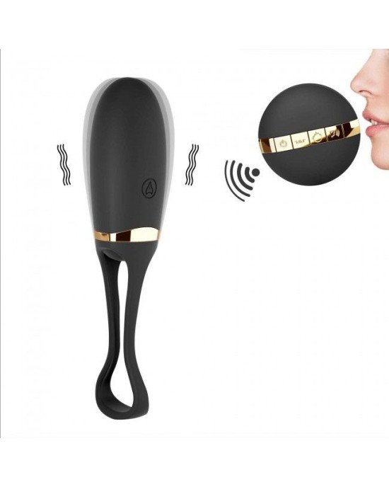 Виброяйце Dorcel Secret Delight Gold з пультом ДК, з турборежимом і голосовим керуванням Виброяйце Dorcel Secret Delight Gold з пультом ДК, з турборежимом і голосовим керуванням