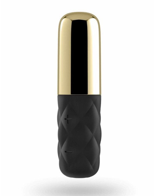 Потужний мінівібратор Satisfyer Sparkling Darling Gold зі знімним ковпачком, 15 режимів роботи Потужний мінівібратор Satisfyer Sparkling Darling Gold зі знімним ковпачком, 15 режимів роботи
