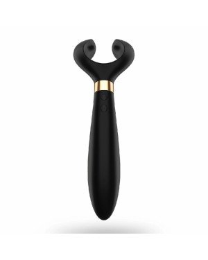 Вібратор для пар Satisfyer Endless Fun Black, три мотори, багатофункціональний