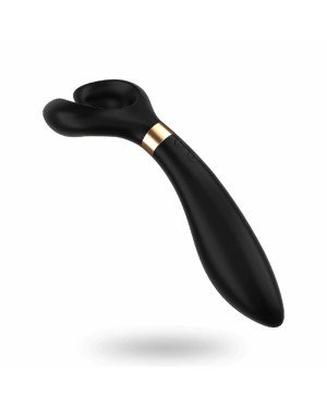 Вібратор для пар Satisfyer Endless Fun Black, три мотори, багатофункціональний Вібратор для пар Satisfyer Endless Fun Black, три мотори, багатофункціональний
